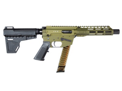 FREEDOM ORDNANCE FX9P8-ODG FX9P  9mm Luger 31+1 8″ OD Green