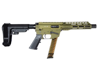 FREEDOM ORDNANCE FX9P8S-ODG FX9P  9mm Luger 31+1 8″ OD Green
