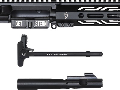 Stern Defense 015SD8INCHMOD5MLOK6INC   45ACP 6″ Black Melonite Barrel Aluminum Anodized Receiver