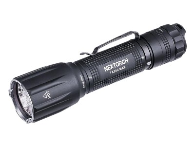 Nextorch   Tactical Flashlight Black 3000 Lumens 390 Meters Beam Distance