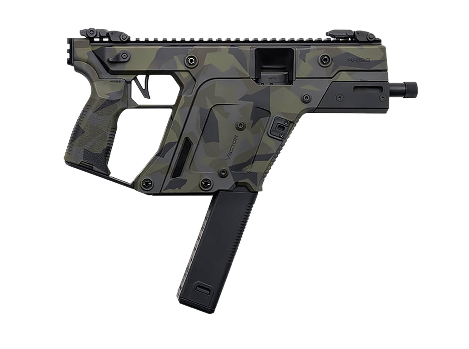 Kriss USA KV453PWD00 Vector SDP Gen3 45 ACP 30+1 5.50″ Black Nitride Threaded Barrel, M-LOK Handguard, Picatinny Rail Receiver & Rear, Black Polymer Grip, Ambidextrous, Glock Mag Compatible