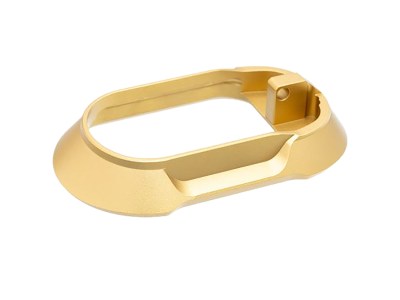 Tyrant CNC TDVP9MWGOLD  Magwell Fits Heckler & Koch VP9/VP40 Gold Aluminum