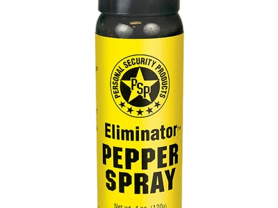 PSP EGL120FTC Eliminator Pepper Spray Pepper Gel Range 12-15 ft Canister