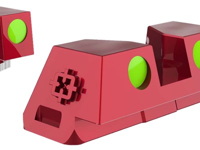 Cross Armory CRGSS-RD Standard 3 Point Fiber Sight Green Red Frame Fits Glock