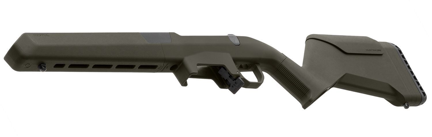 Magpul MAG1421ODG Hunter Lite Stock OD Green Fits Ruger American Short Action