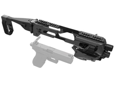 Meta Tactical Llc MCKGEN3 Micro Conversion Kit Fits Glock Gen3 Black Synthetic Stock