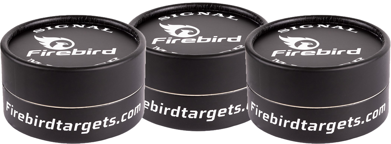 Firebird USA SMG Signal Marker  Moving Trajectory/Static Green Universal Firearm 65mm 3 Pack