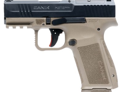 Canik HG7884CABD-N Mete MC9L *CA Compliant 9mm Luger 10+1 3.18″ Black Steel Barrel, Black Nitride Steel Serrated Slide, Flat Dark Earth Polymer Frame w/Picatinny Rail, Interchangeable Backstrap Grip