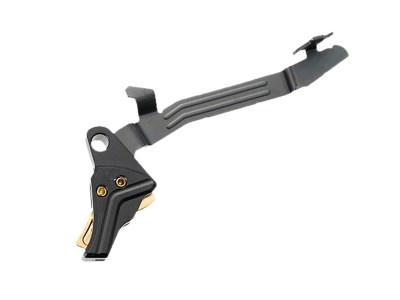 Tyrant CNC TDG43TRIGBLKGOLDBAR I.T.T.S  Black/Gold Fits Glock 43/43x/48