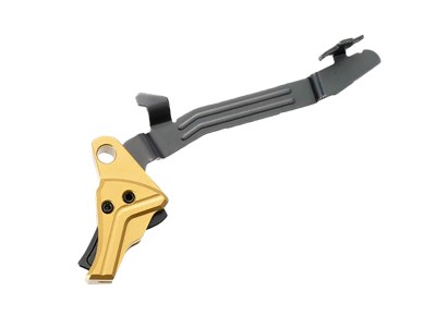Tyrant CNC TDG43TRIGGOLDBLKBAR I.T.T.S  Gold/Black Fits Glock 43/43x/48