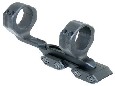 Timber Creek Outdoors E1CSM1BL20MOA Enforcer Cantilever Scope Mount Picatinny Rail Black Aluminum 20 MOA