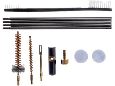 Tapco TAP22011 AR Field Gun Cleaning Kit 223 Cal/5.56mm 12 Black
