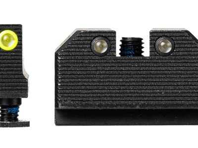 Tapco TAP22039 Tritium Sight  Black Frame Fits Glock