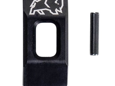 Tapco TAP22064  Trigger Guard Straight Black Aluminum For AR-15