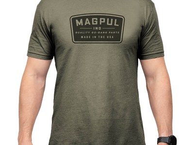 Magpul MAG1526-316-S Go Bang Parts  Olive Drab Heather Cotton/Polyester Short Sleeve Small
