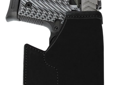 Galco PRO600B Pocket Protector  Black Horsehide Fits Glock 42 Ambidextrous