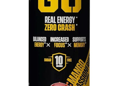 Jocko Fuel 29046 Mango Passionfruit Energy Drinks 12oz 12Pack