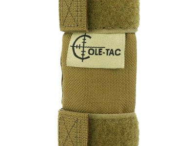 Cole-tac BPC102 Baby Python Suppressor Cover Fits 5″ Long Cordura Nylon Coyote Brown