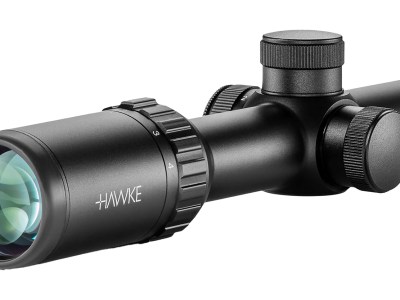 Hawke Sport Optics 14205 Vantage IR Riflescope Black 1-4x20mm 1″ Tube Illuminated Red/Green Turkey DOT IR Reticle