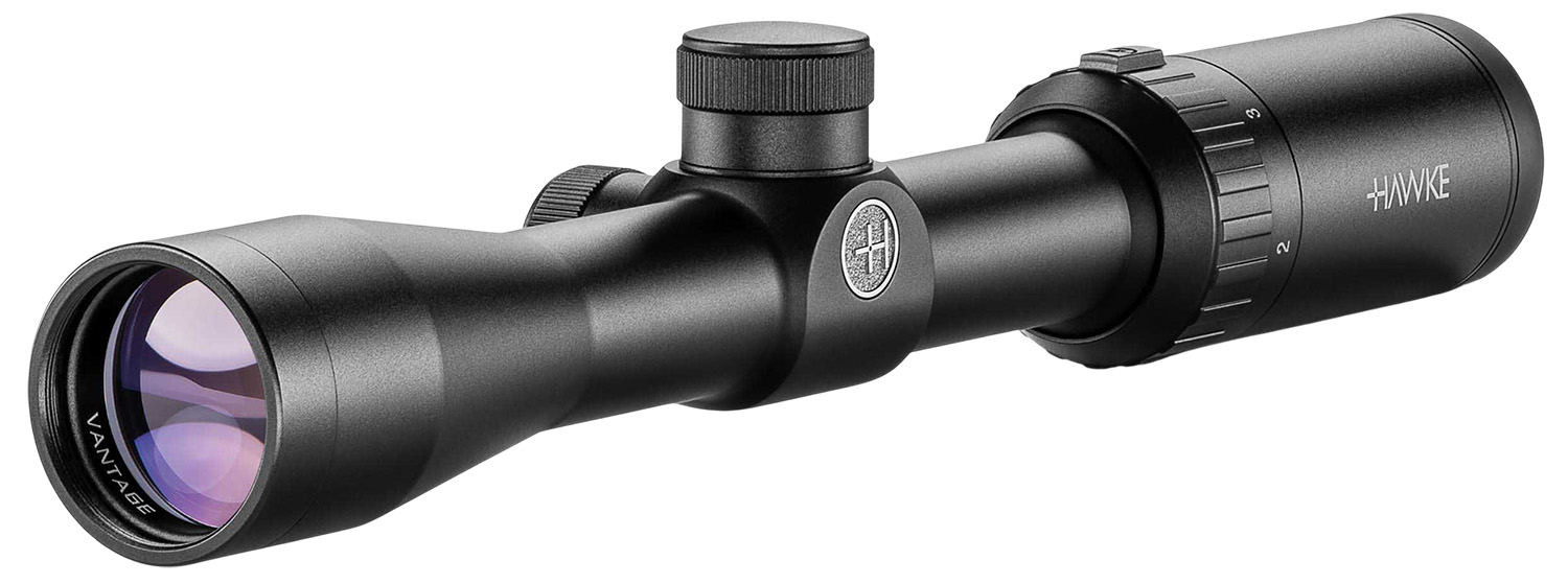 Hawke Sport Optics 14110 Vantage Riflescope Black 2-7x32mm 1″ Tube 30/30 Duplex Reticle