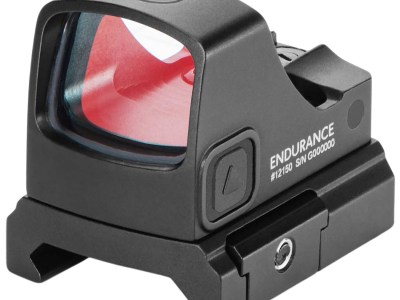 Hawke Sport Optics 12150   Black 1x21mm 3MOA Dot/Circle Dot Reticle Weaver Rail/RMSc Footprint Mount