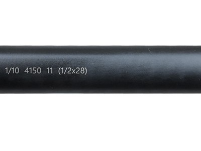 Lead & Steel Llc LS9MM11.3-28 AR9  9mmLuger Straight Profile Black Nitride Chrome Moly Vanadium