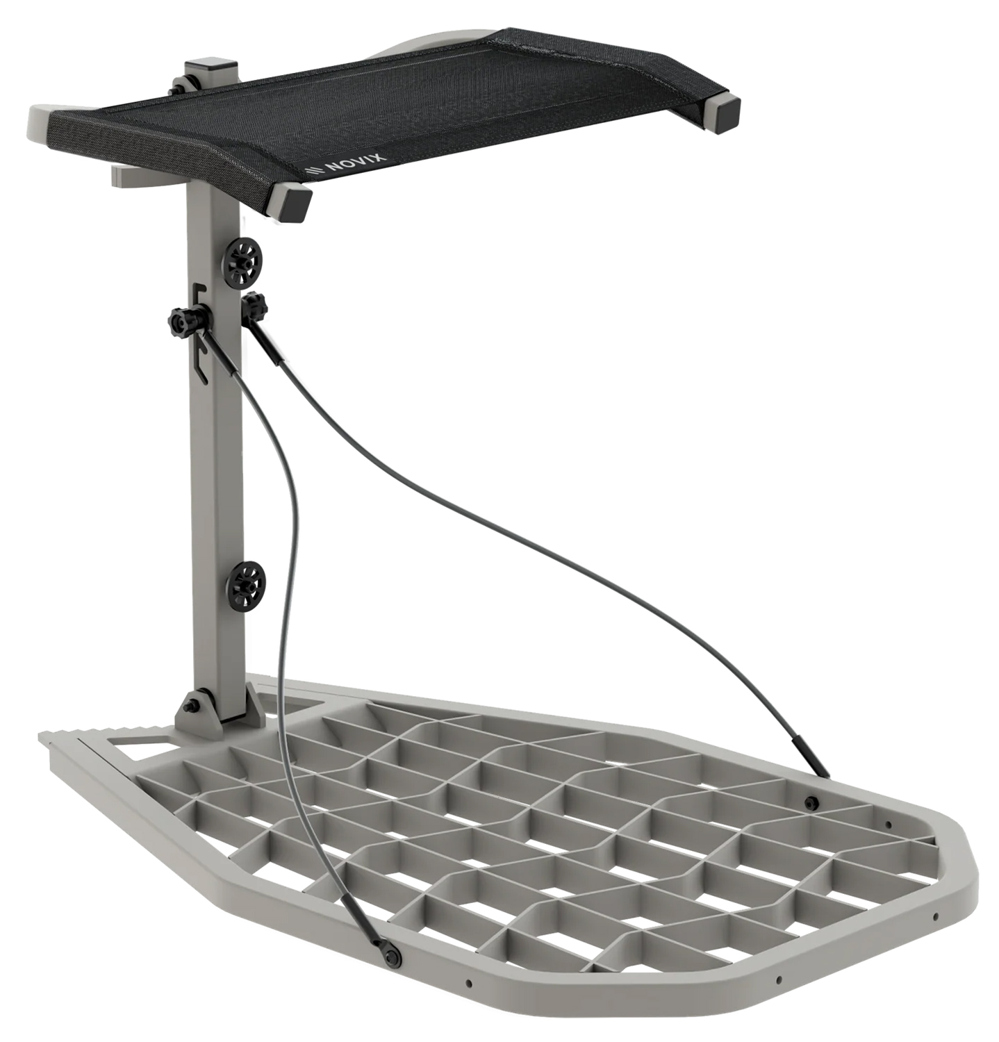 NOVIX NX-RHO Raider Hang On Treestand Classic Aluminum