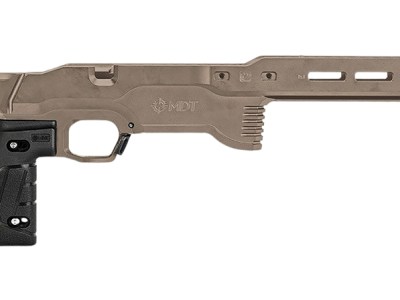 Mdt Sporting Goods Inc 116079FDE ACC Premier Gen2 Chassis Cerakote FDE Aluminum Fits Ruger American Rimfire 34.40″ OAL
