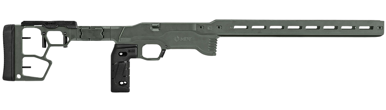 Mdt Sporting Goods Inc 116079CCG ACC Premier Gen2 Chassis Cerakote Charcoal Green Aluminum Fits Ruger American Rimfire 34.40″ OAL