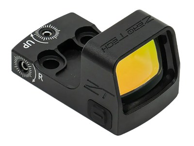 Zero Tech Optics THDM21G Thrive HD Black 1x21mmx15mm, 3 MOA Green Dot Reticle, RMSc Footprint Mount