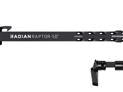 Radian Weapons R0939 Raptor SD 45/90 Charging Handle AR-15/M16 Black Aluminum Ambidextrous