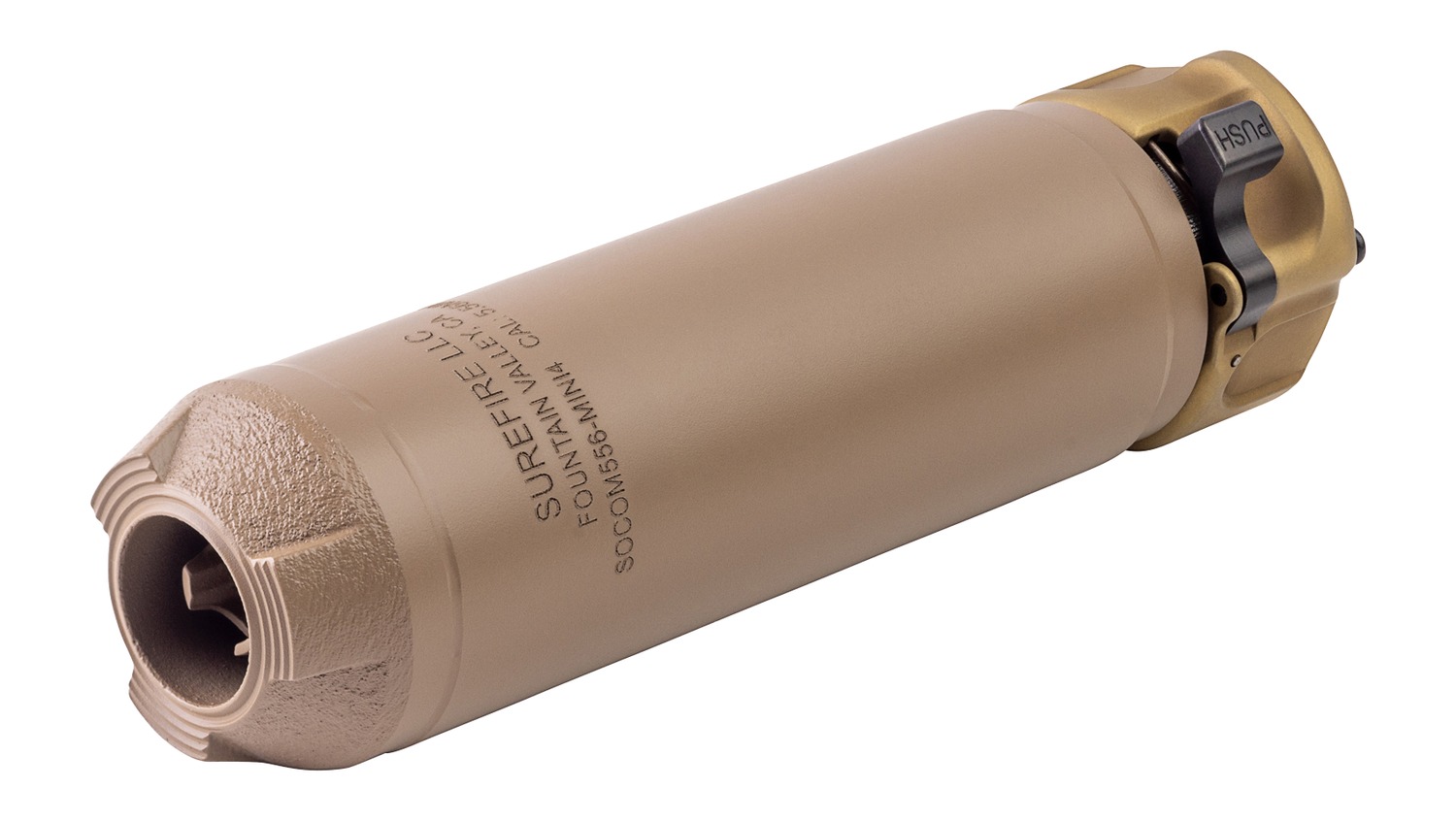 SureFire SOCOM556MINI4DE SOCOM556-MINI4  5.56mm 1.50″ Dark Earth Inconel