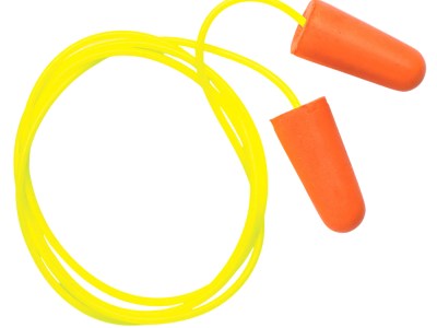 Pyramex DP1001 Corded Foam 32 dB In The Ear Yellow/Orange 100 Pair