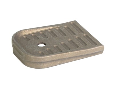 Timber Creek Outdoors GL43XMFPBB Glock 43X Magazine Floor Plate Burnt Bronze Aluminum