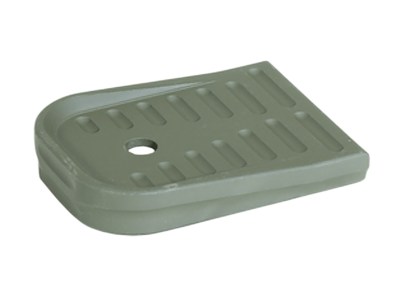 Timber Creek Outdoors GL43XMFPOD Glock 43X Magazine Floor Plate OD Green Aluminum