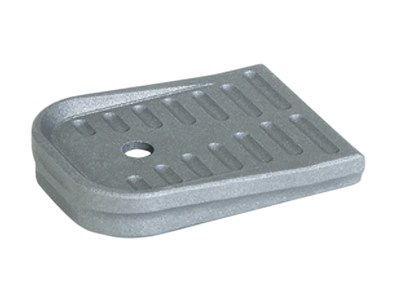 Timber Creek Outdoors GL43XMFPT Glock 43X Magazine Floor Plate Tungsten Aluminum