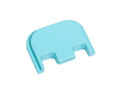 Timber Creek Outdoors GLSCPRE Glock 17/19 Slide Cover Plate Robin’s Egg Blue Aluminum