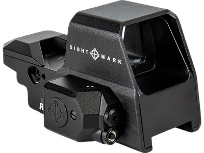 Sightmark SM26033R Ultra Shot R-Spec Black 1x 33x24mm, Illuminated Green/Red Multi Reticle/Red Laser Picatinny Rail Mount