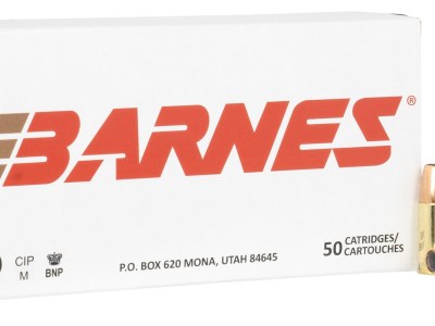 Barnes Bullets 32516   9mmLuger 124gr Sierra Jacketed Hollow Point 50 Per Box/10 Case