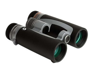 Konus 2348 Prince 8x42mm Bak-4 Prism, Center Focus, Black/Silver Aluminum w/Rubber Armor