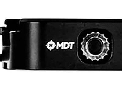 Mdt Sporting Goods Inc 114140BLK AP Throw Lever Head Black Aluminum Picatinny/ARCA Mount