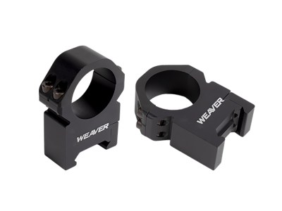 Weaver Mounts 48384 Precision  Black Aluminum 1″ Tube Extra Extra High