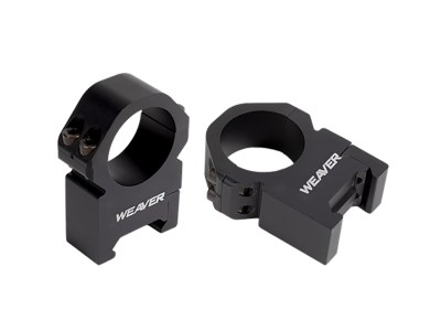 Weaver Mounts 48386 Precision  Black Aluminum 30mm Tube Medium