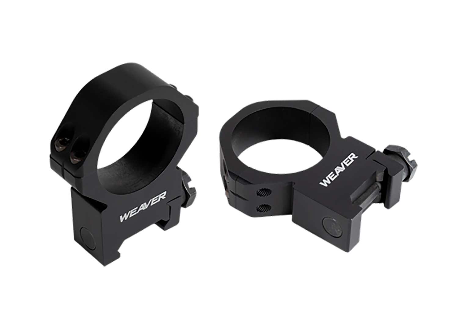 Weaver Mounts 99520 Precision Tactical  Black Aluminum 30mm Tube Low