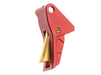 Tyrant CNC TDECHETRIGRED/GOLD I.T.T.S Trigger Red/Gold Fits Springfield Echelon