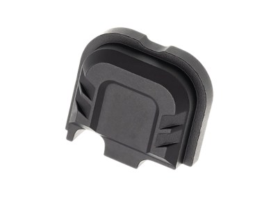 Tyrant CNC TDG43X48SPBLACK Slide Cover Plate  Chevron Design Glock 43x/48 Black Aluminum