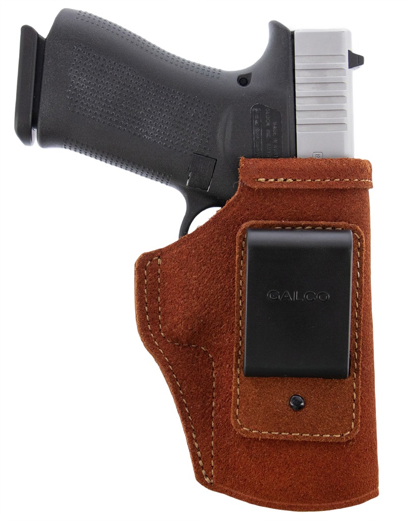 Galco STO652R Stow-N-Go  IWB Natural Steerhide Fits M&P Shield 3″ 9/40 & 2.0″ 9/40 Right Hand
