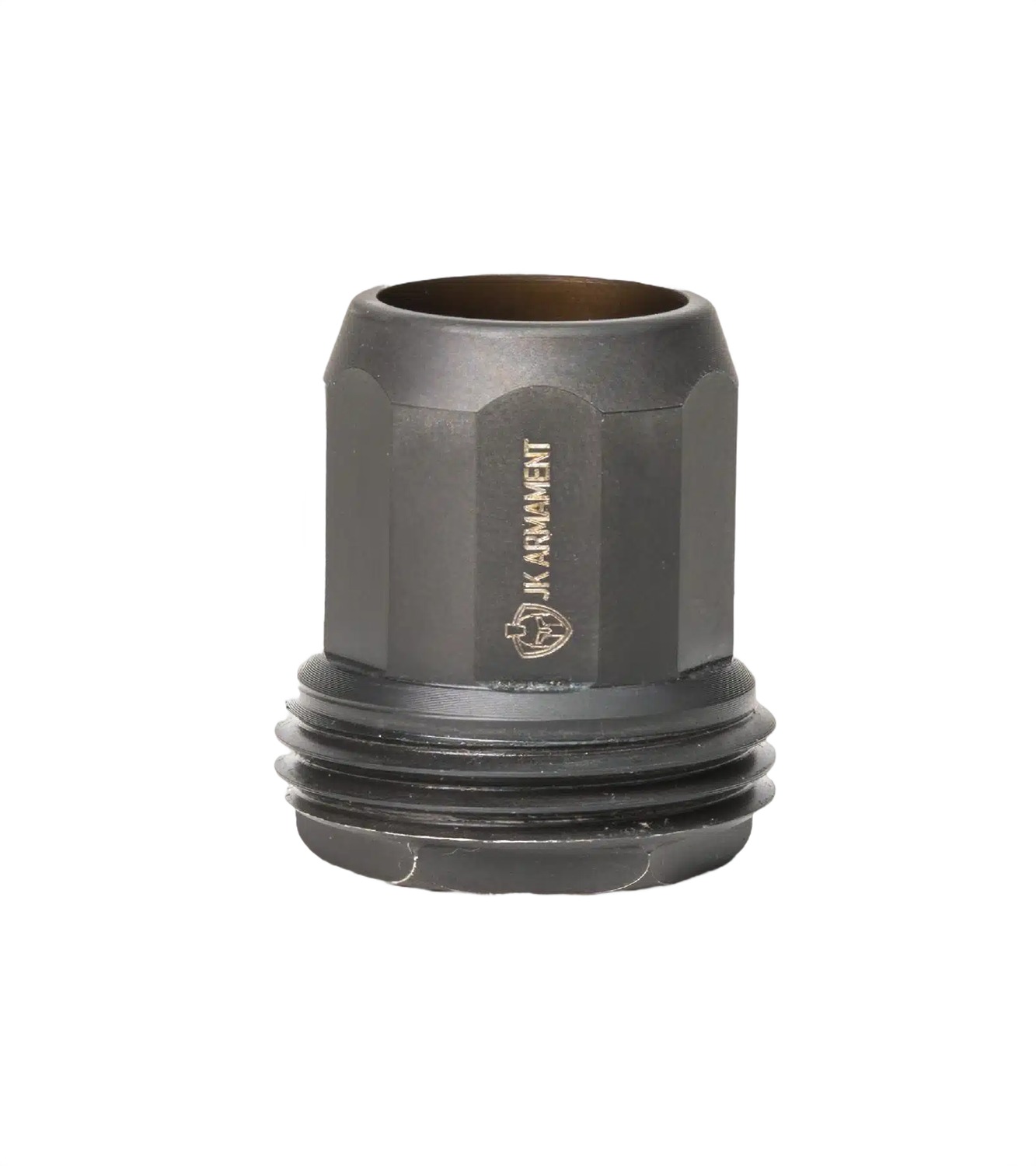 Jk Armament JKMDHDBE12M22X75XL Bald Eagle  Black M22x0.75 Threads 12 Gauge