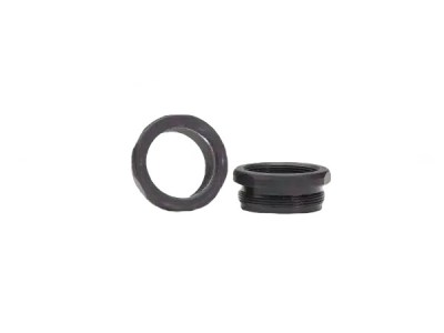 Jk Armament JK155LTA25 Booster/3 Lug Adapter 1.125-28 TPI Threads Black Aluminum 1.55″ Diameter