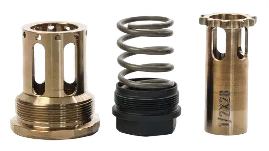 Jk Armament JK155HPM587X28 HUB Piston Mount 45Cal/10mm Fits .578″x28 Aluminum/Stainless Steel Raw